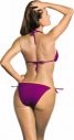 Žlto-fuchsiové nevystužené bikiny Anis galéria
