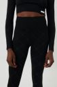 Čierne vzorované legíny Sthlm Seamless Block Tights galéria