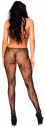 Čierne čipkované crotchless bodystockings 89127 galéria