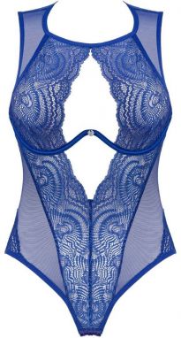 Modré čipkované body Giselia