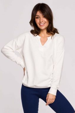 Biely top B225