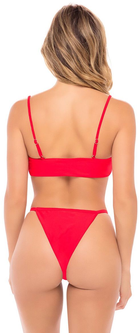 Červené bikiny Laguna