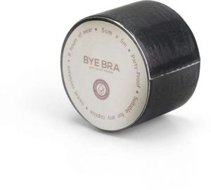 Čierna lepiaca páska na telo Body Tape 5CM x 5M