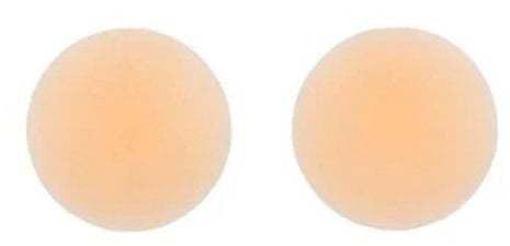 Telové silikónové nálepky na bradavky Matt Silicone Nipple Covers