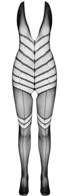 Čierne bodystockings BS100