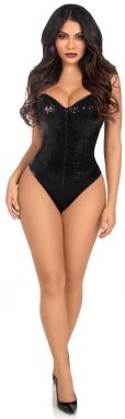 Čierne sexi body 2786