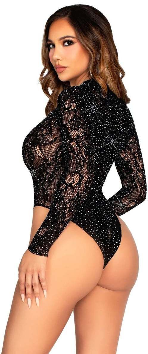 Čierne sieťované body s kamienkami 89342