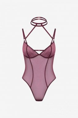 Bordové priesvitné body Mara