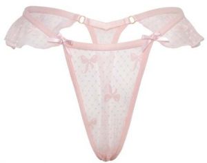 Svetloružové tango nohavičky Brooke