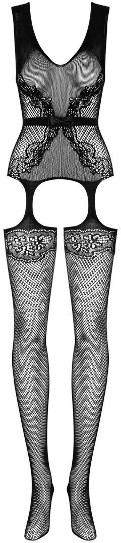 Čierne bodystockings F217
