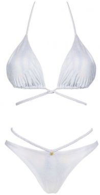 Biele trojuholníkové bikiny Blancossa