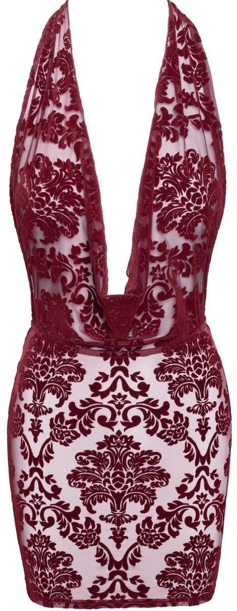 Bordové mini šaty Kink Royal