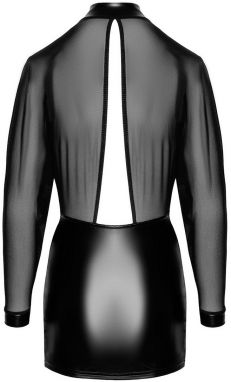 Čierne sexi šaty Opium F348