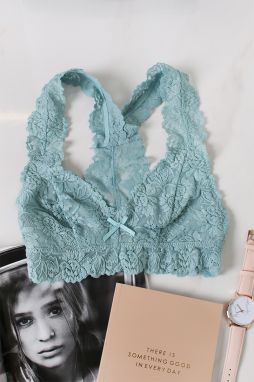 Mätová podprsenka Just In Lace Bralette