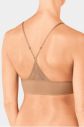 Tmavobéžová nevystužená podprsenka Zero Lace Bralette galéria
