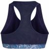 Tmavomodrá športová podprsenka BB Leopard Soft Top galéria