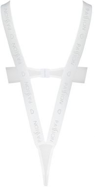 Biele open-bra body Kyouka galéria