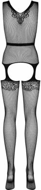 Čierne bodystockings F217 galéria