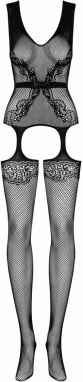 Čierne bodystockings F217 galéria
