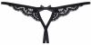 Čierne crotchless tangá 831 galéria