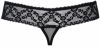Čierne crotchless tangá 837 galéria