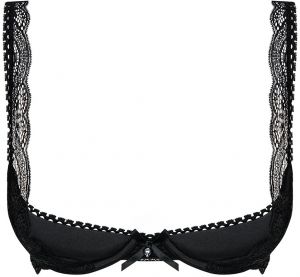 Čierna open-bra podprsenka Miamor galéria