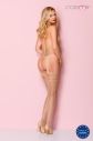 Béžové bodystockings CA008 galéria