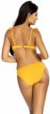 Žlté push-up bikiny s volánmi Lorelei galéria