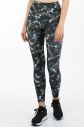 Čierno-zelené vzorované legíny Wild Camo WJFLEG10 galéria
