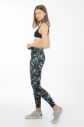 Čierno-zelené vzorované legíny Wild Camo WJFLEG10 galéria