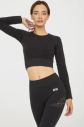 Čierne legíny s vysokým pásom Fitness Leggings GA galéria