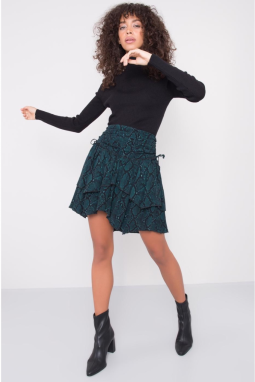 BSL Green asymmetrical skirt