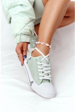 Classic Women's Sneakers BIG STAR HH274112 Green