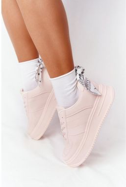 Women's Sport Shoes On A Platform Pink This Is Me
