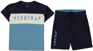 Firetrap Short Sleeve T-Shirt Set Infant Boys