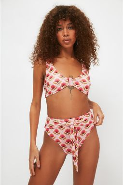 Trendyol Bikini Bottom - Pink - Floral