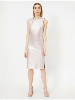 Koton Sleeves And Collar FirFir Detail Dress
