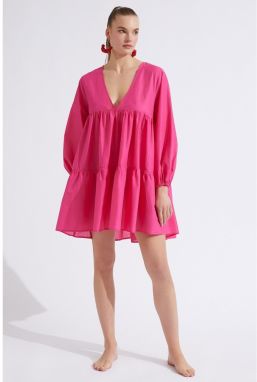Koton Women's Fuchsia Dress