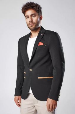 Black men's jacket MX0527