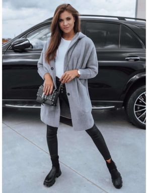 Lady's coat ala alpaca RITA dark gray Dstreet