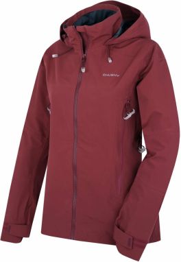 Women's outdoor jacket HUSKY Nakron L dk. burgundy