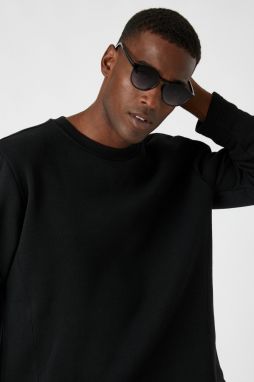 Koton Sweatshirt - Black - Regular