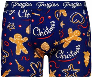 Pánske boxerky Gingerbread Frogies Christmas