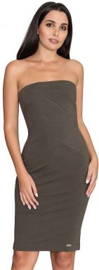 Figl Woman's Dress M575 Olive