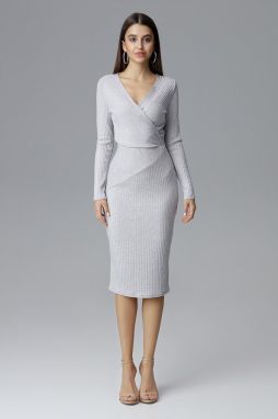 Figl Woman's Dress M637 Grey