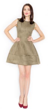 Figl Woman's Dress M457 Olive