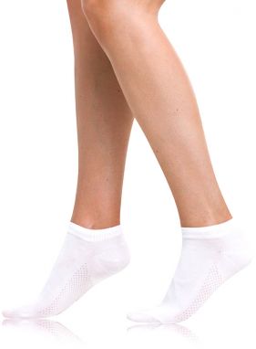Bellinda 
BAMBUS AIR LADIES IN-SHOE SOCKS - Krátke dámske bambusové ponožky - biela