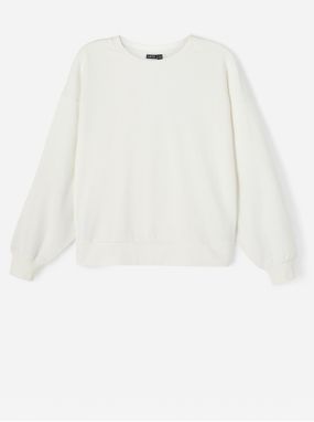 White Girly Oversize Sweatshirt name it Dute - Girls