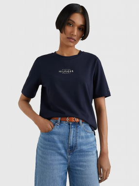 Dark blue Women's T-Shirt Tommy Hilfiger - Women