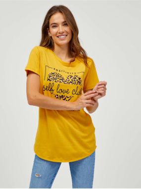 SAM73 Mustard Women's T-Shirt SAM 73 Inathi - Women